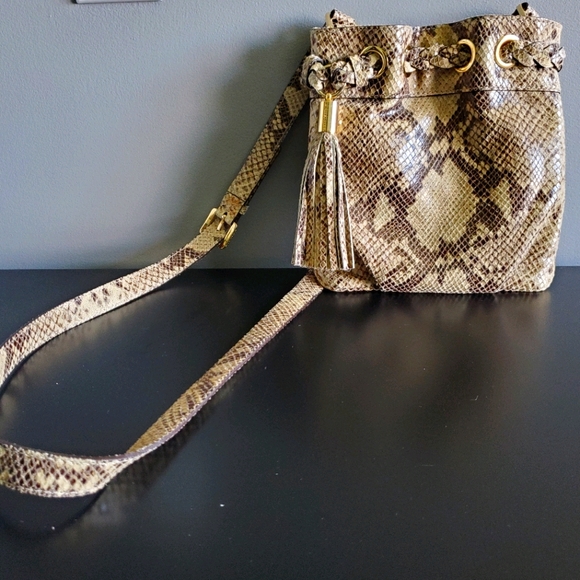 Michael Kors Handbags - Michael Kors (faux) Snakeskin Shoulder Bag